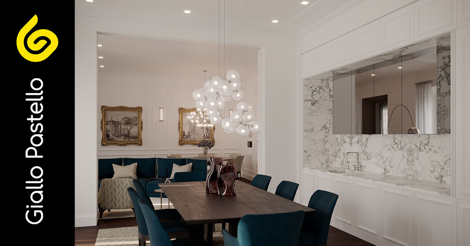 Cucine a scomparsa: eleganza discreta per un design funzionale | Giallo ...