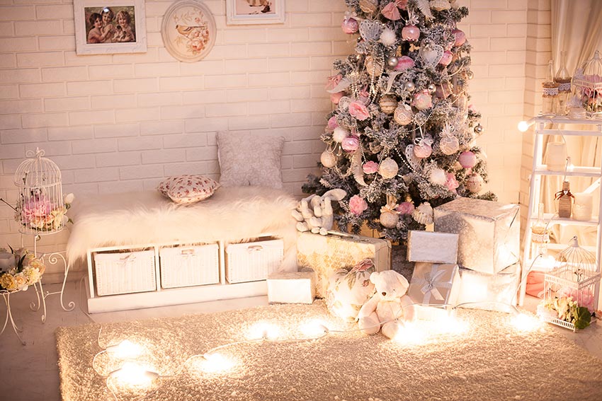 L’albero di Natale Shabby Chic