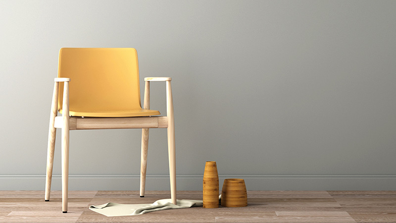 Arredamento Interior Design Brescia - Giallo Pastello