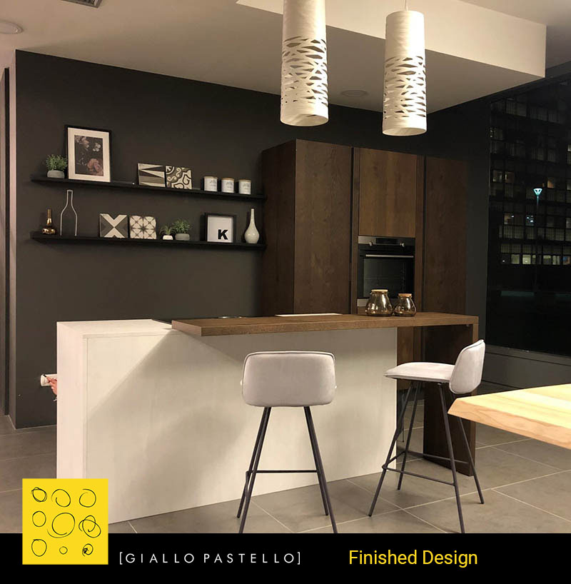 Cucina ufficio - Interior design progetto uffici