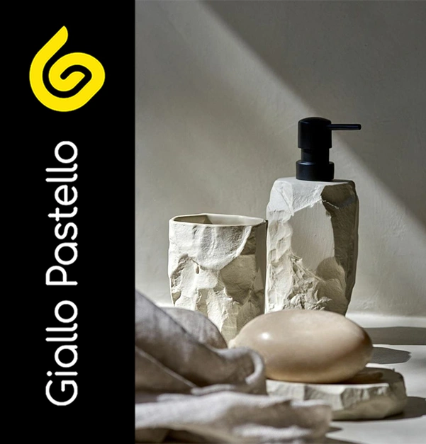 Arredare il bagno: dettagli e accessori - Giallo Pastello