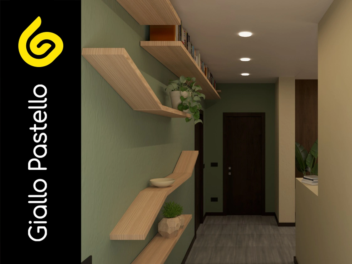 Arredare l'ingresso di casa - Giallo Pastello