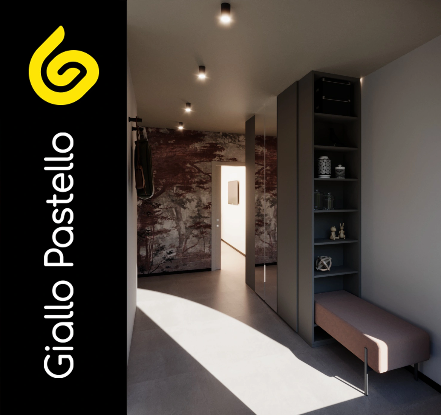 Arredare l'ingresso di casa - Giallo Pastello