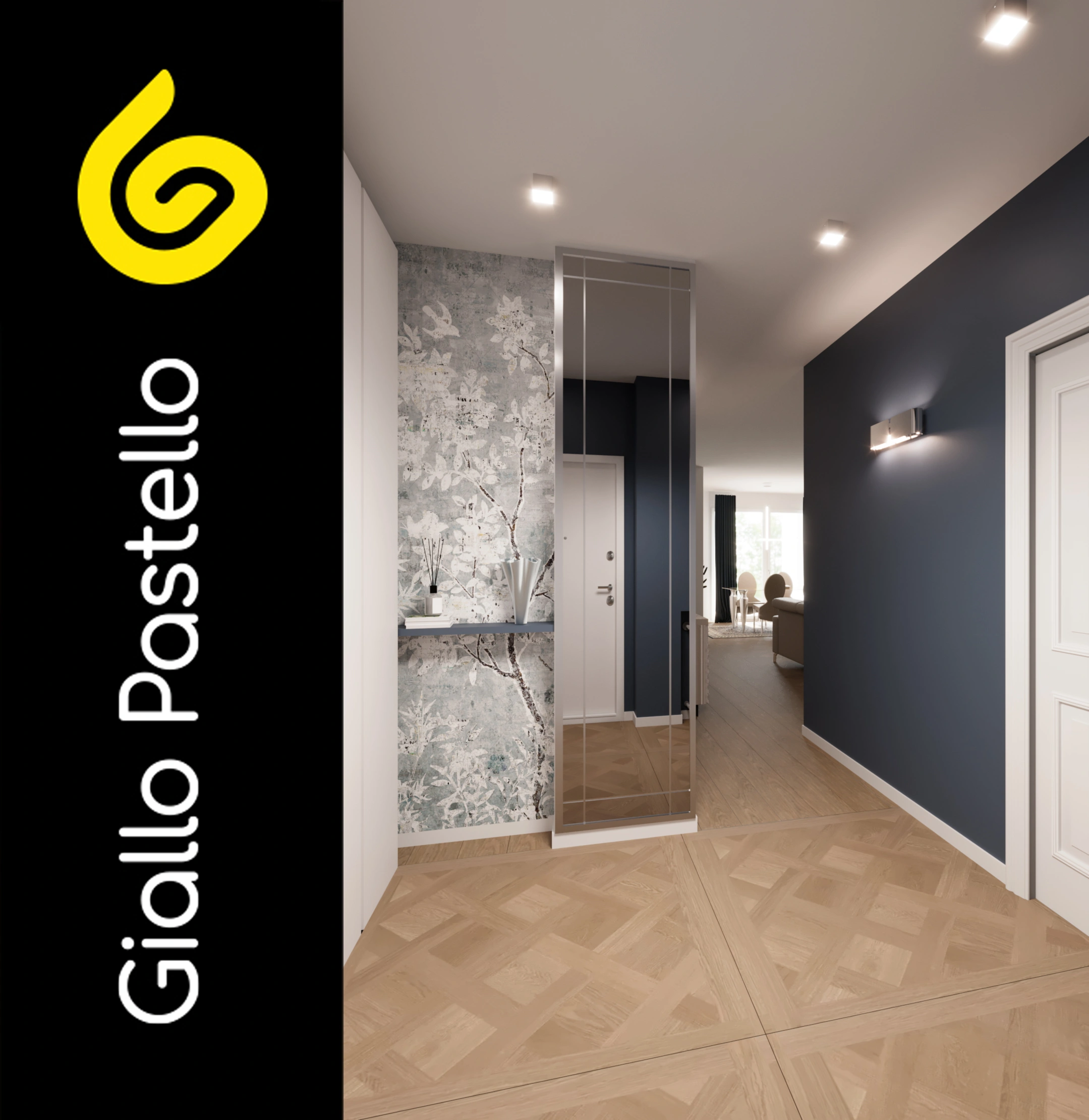 Arredare l'ingresso di casa - Giallo Pastello