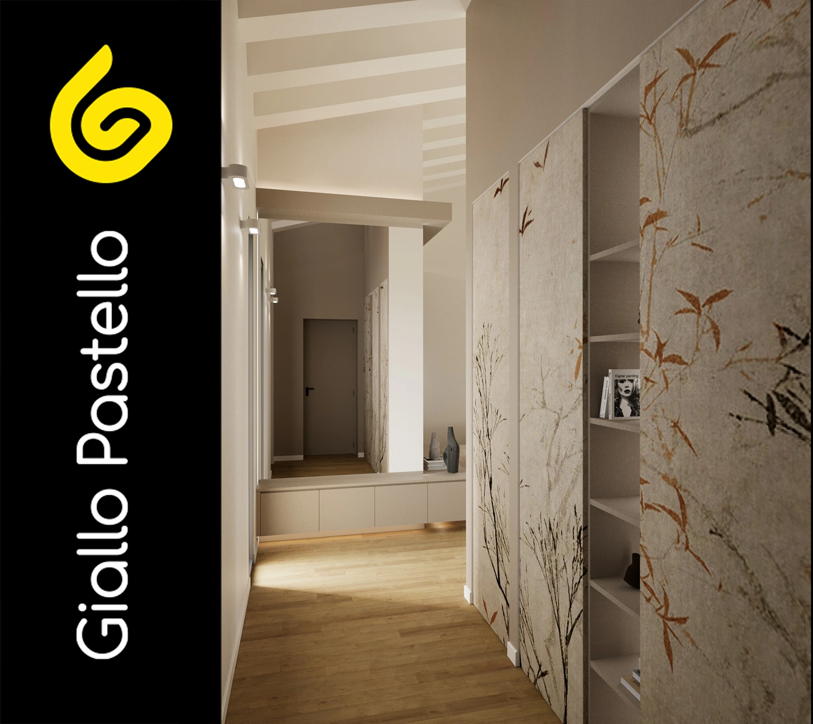 Arredare l'ingresso di casa - Giallo Pastello