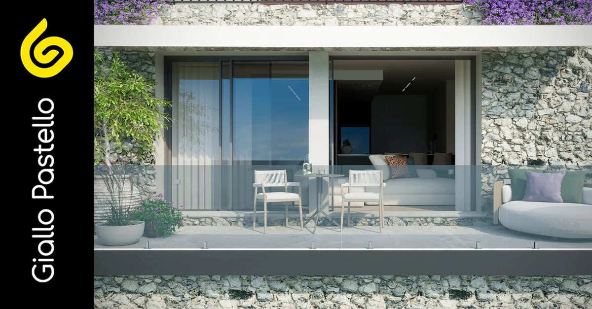 Arredare terrazzo appartamento - Giallo Pastello Interior Design