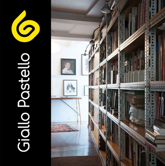 Arredare un loft: libreria per suddividere gli spazi - Giallo Pastello Interior Design