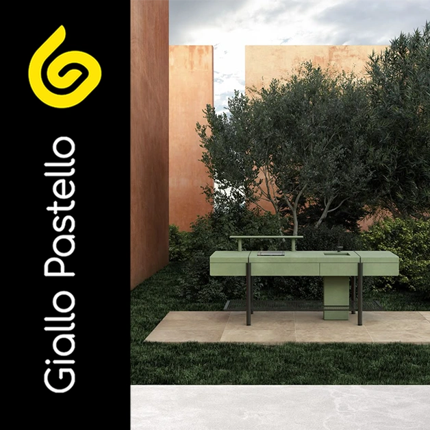Arredo outdoor - Giallo Pastello