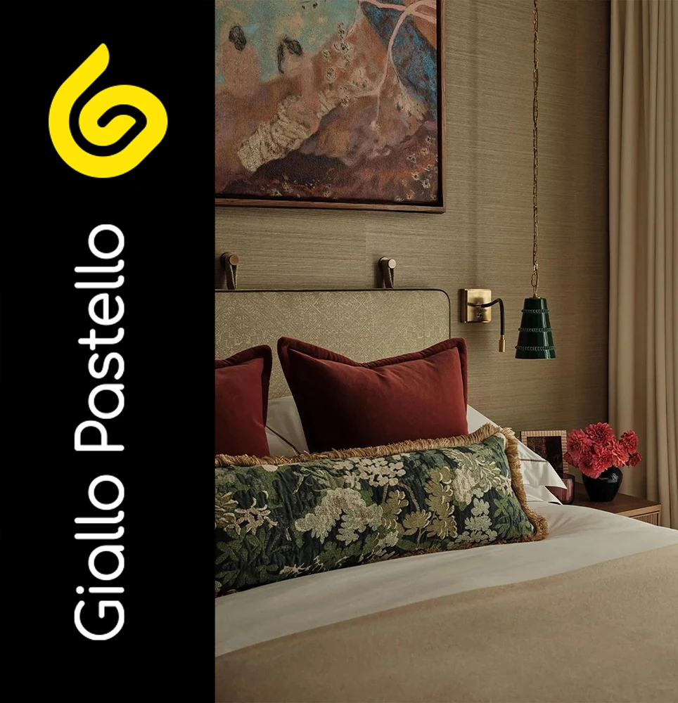 Camera da letto: atmosfera da casa di campagna - arredo in stile inglese - Giallo Pastello Interior Design