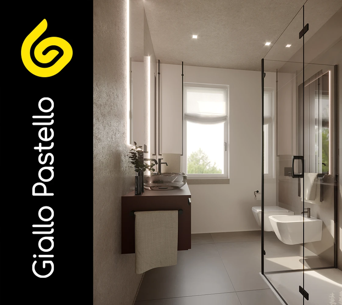 Casa su misura: Bagni funzionali e raffinati - Giallo Pastello Interior Design