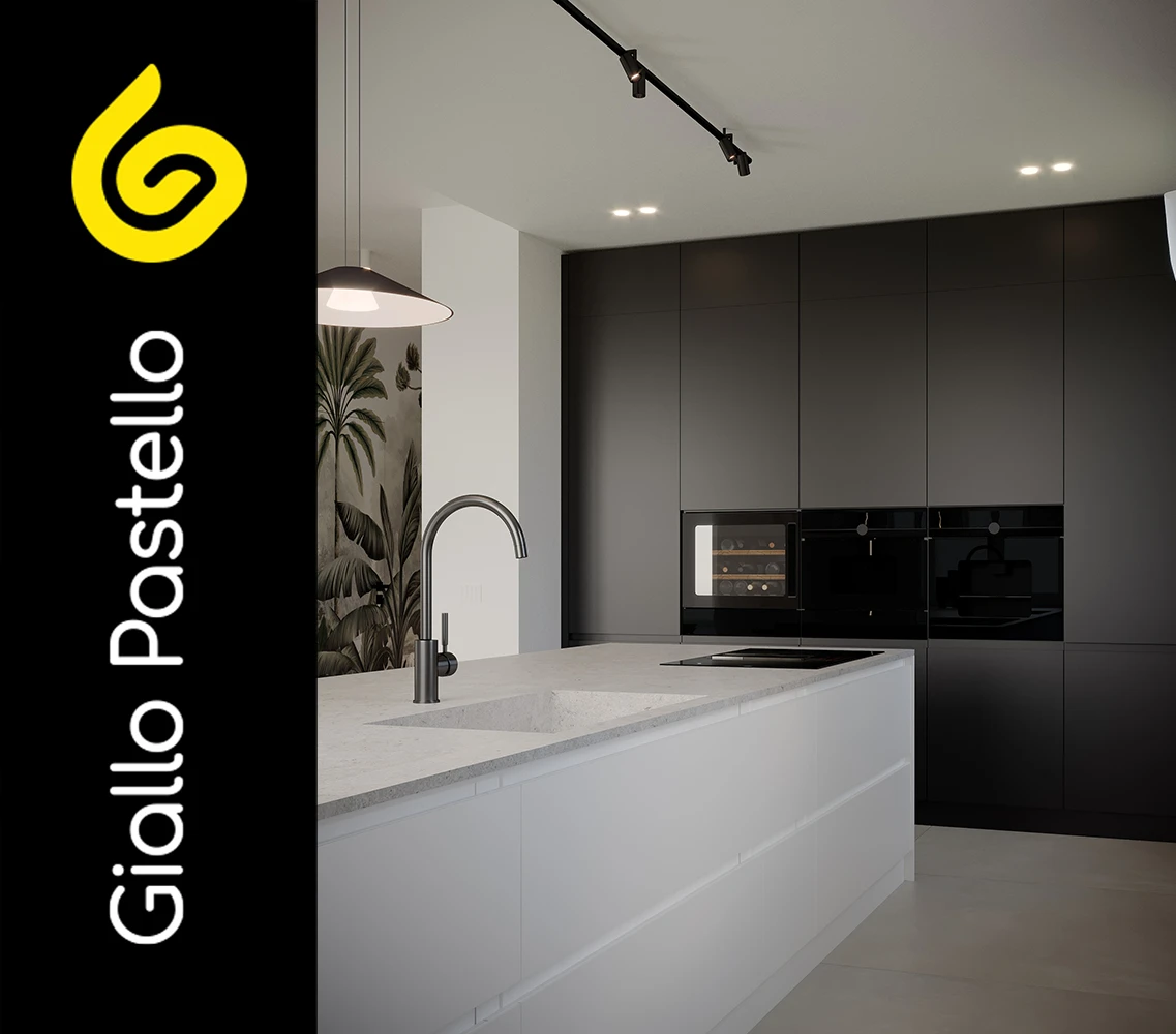 Casa su misura: cucine personalizzate - Giallo Pastello Interior Design