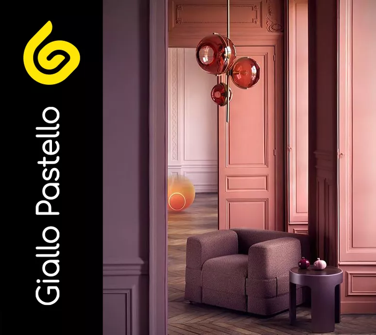 Colore pareti: illuminazione - Giallo Pastello Interior Design Brescia