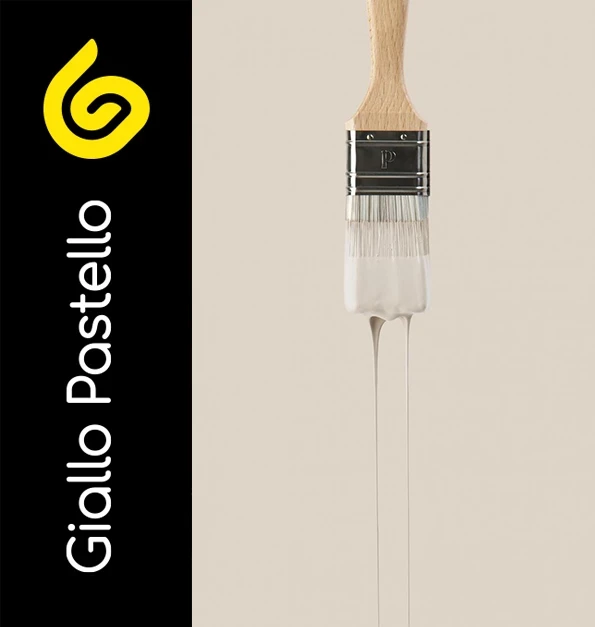 Colori pareti per soggiorno: colori caldi - Giallo Pastello Interior Design