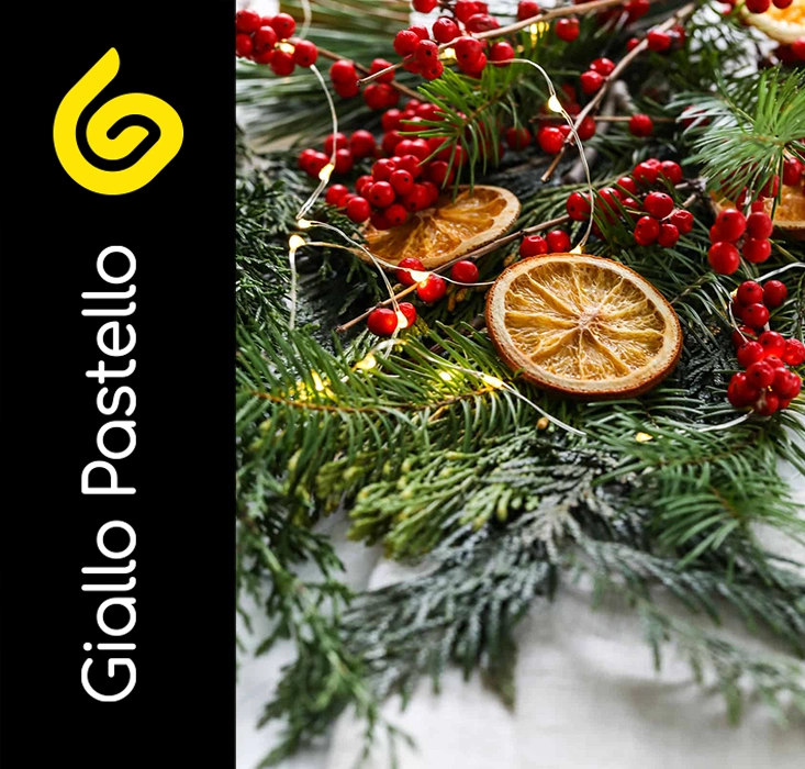 Decorare la casa per Natale: profumi e materiali - Giallo Pastello Interior Design