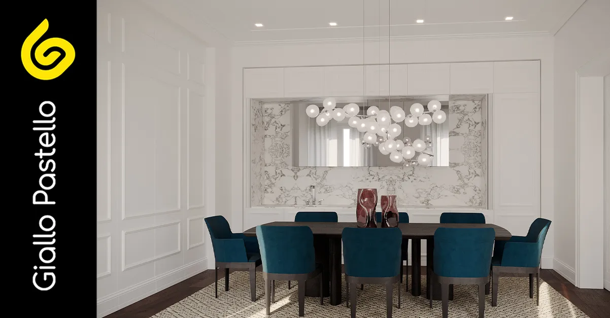 Arredamento cucina moderna - Giallo Pastello Interior Design