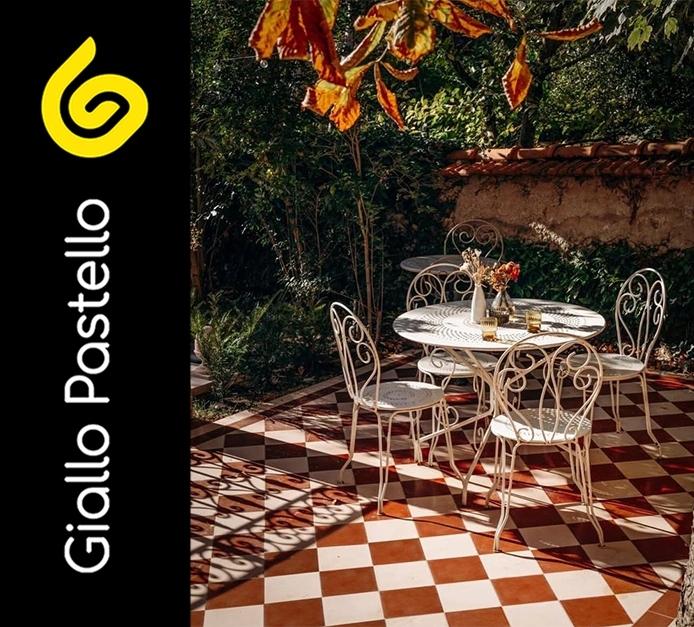 Arredare un giardino piccolo - Giallo Pastello