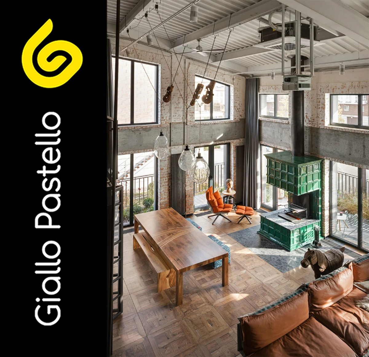 Arredare in stile industrial - Giallo Pastello Interior Design