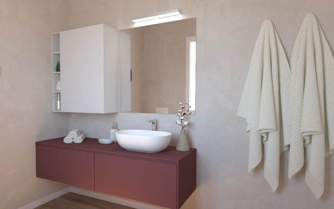 Ristrutturazione bagno Alessandra - Giallo Pastello Interior Design Brescia