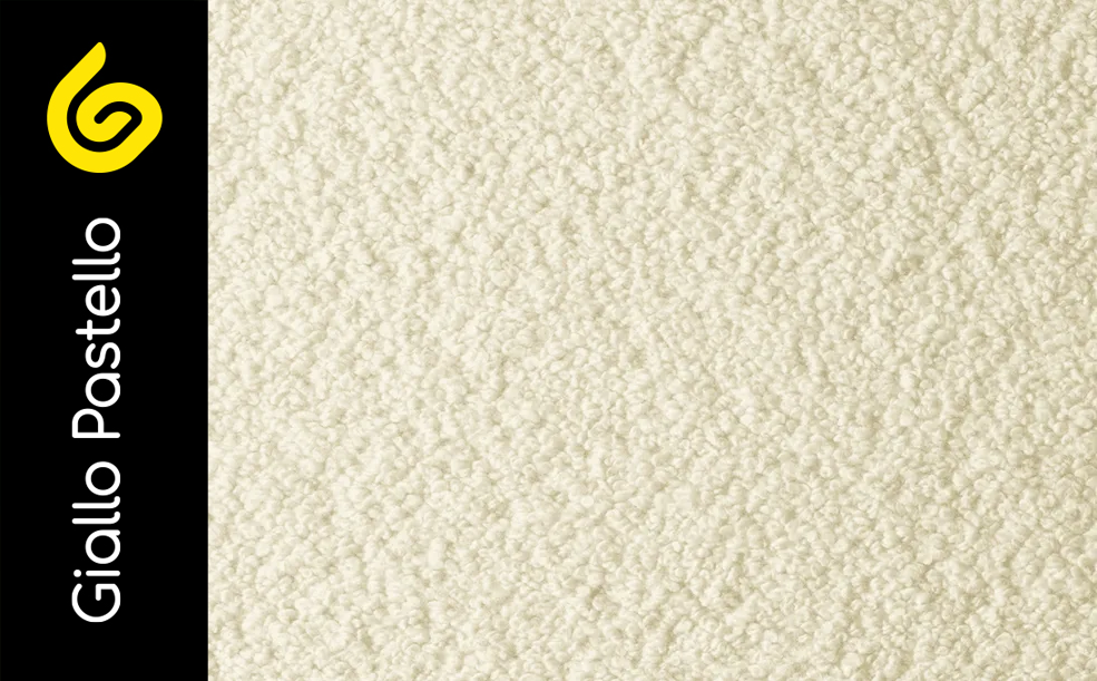 Tessuto Bouclé - Giallo Pastello Interior Design