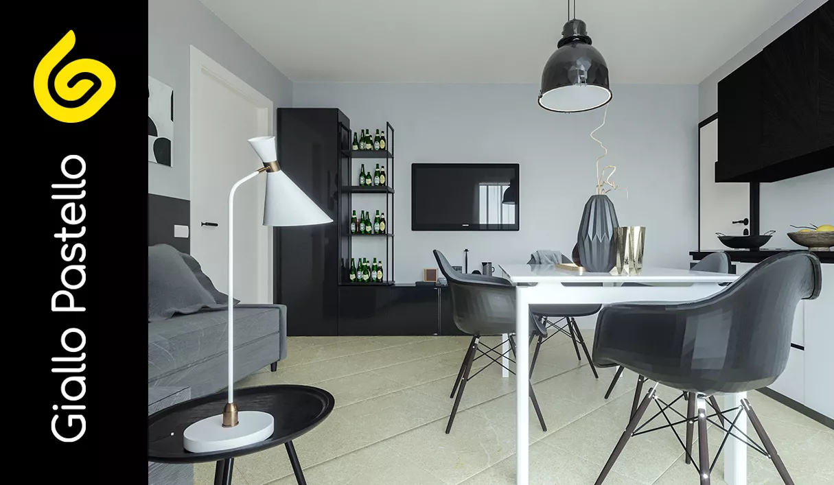Gli arredi intelligenti e l'illuminazione per arredare casa piccola - Giallo Pastello Interior Design Brescia