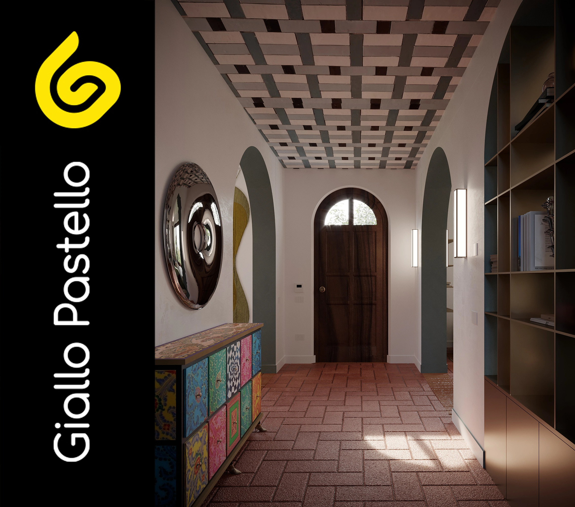 Arredare l'ingresso di casa - Giallo Pastello