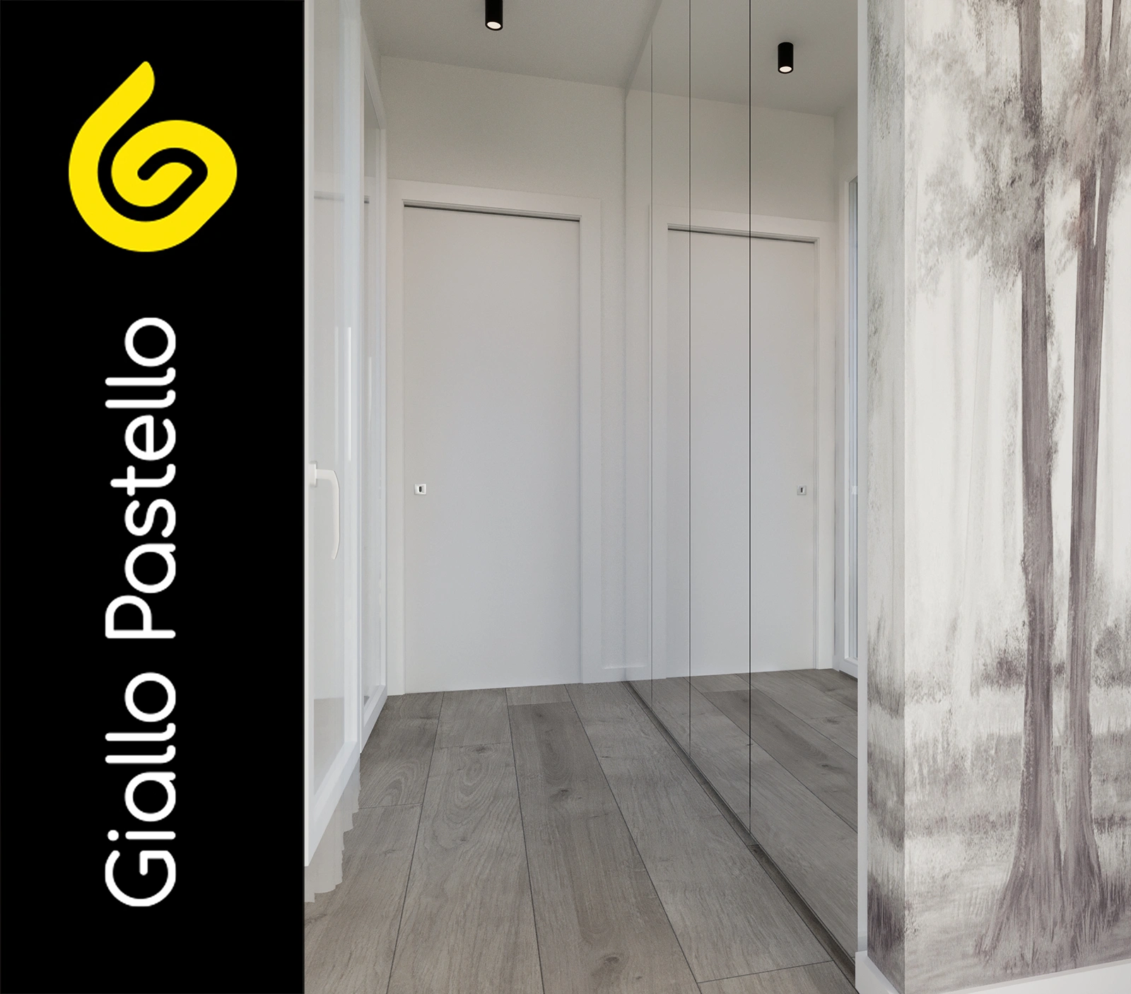 Arredare l'ingresso di casa - Giallo Pastello