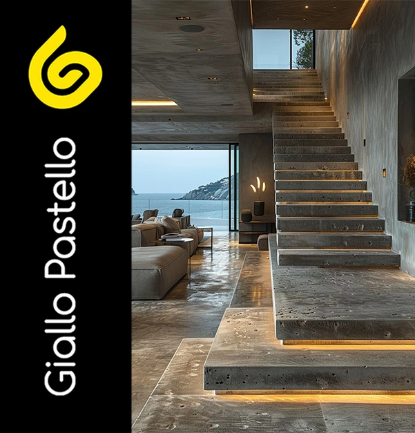 Intelligenza artificiale e interior design - Giallo Pastello