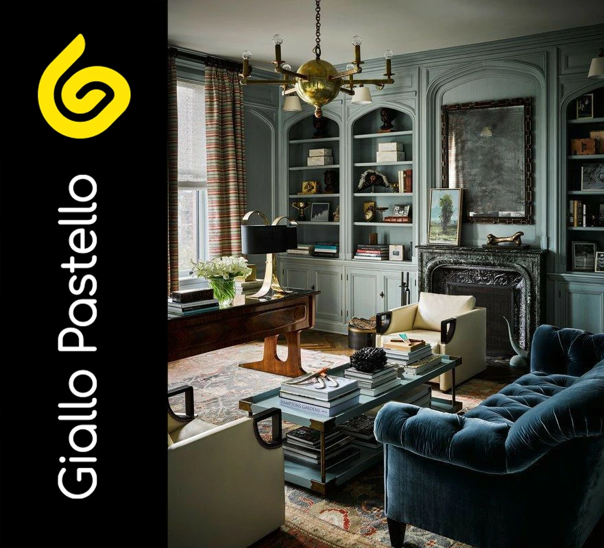 Living room: il cuore della casa - arredo in stile inglese - Giallo Pastello Interior Design