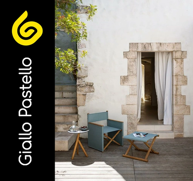 Arredare un giardino piccolo - Giallo Pastello