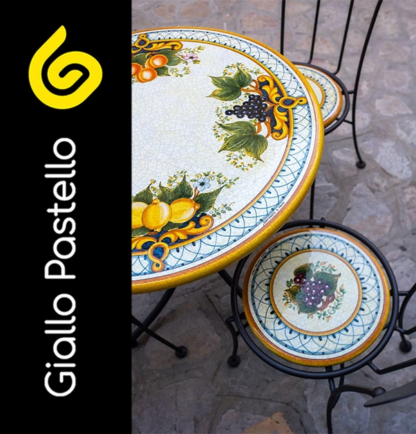 Stile arredo outdoor: stile mediterraneo - Giallo Pastello