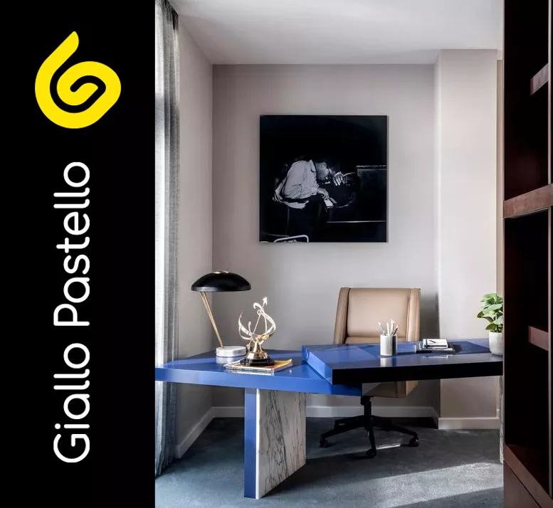 Studio in casa moderno - Giallo Pastello Interior Design Brescia
