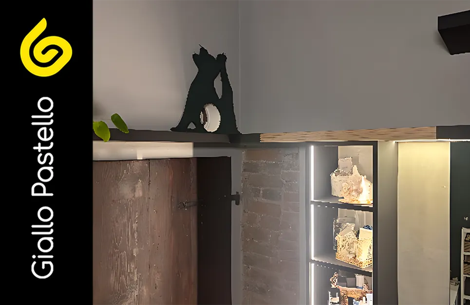 Percorso per gatti: la filosofia - Giallo Pastello