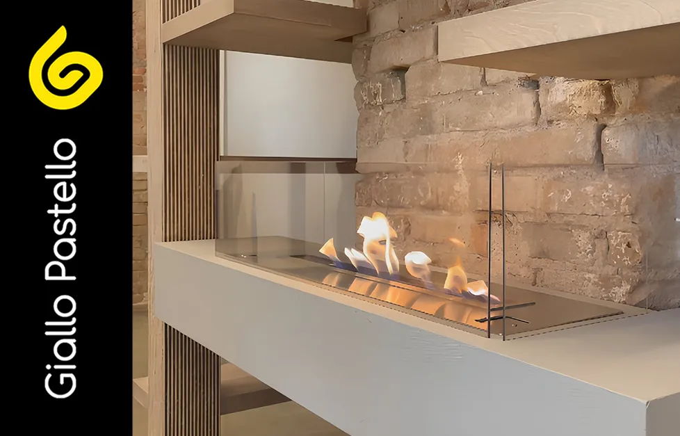 Percorso per gatti: progetto di design - Giallo Pastello