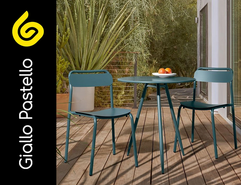 Arredare un giardino piccolo - Giallo Pastello
