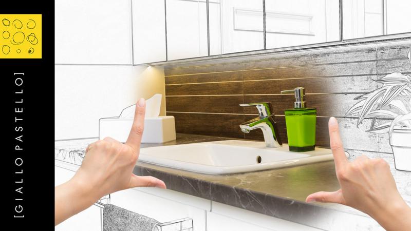 Ristrutturare il Bagno: i 5 migliori trend per Giallo Pastello Interior Design Brescia