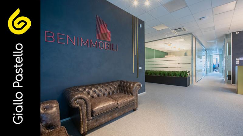 Interior Design: i nuovi uffici Benimmobili - Giallo Pastello Interior Design Brescia