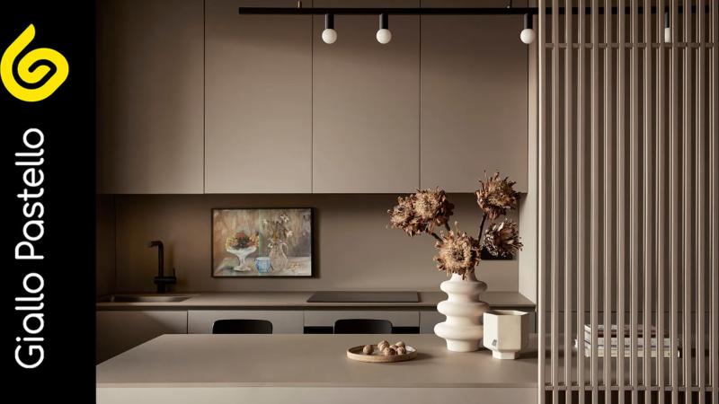 Colore Pantone 2025: Mocha Mousse - Giallo Pastello