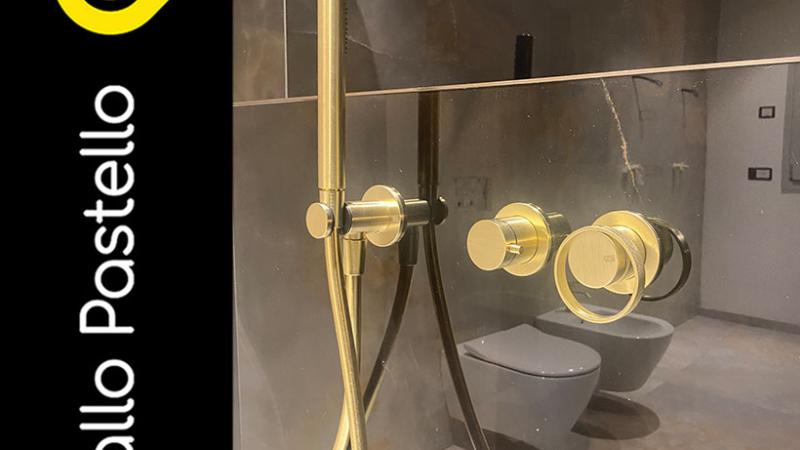 Progetto villa moderna - Giallo Pastello