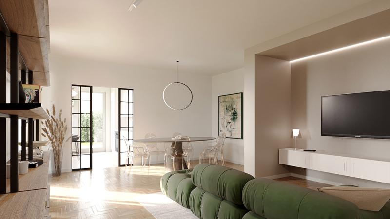 Un’oasi di design a Forte dei Marmi: rinnovo zona living - Giallo Pastello Interior Design Brescia