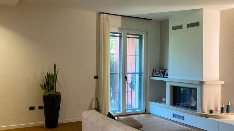 Casa su misura Veronica e Francesco: zona living - Giallo Pastello