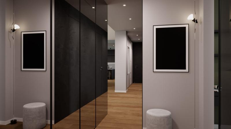 Minimalismo su misura: ingresso - Giallo Pastello
