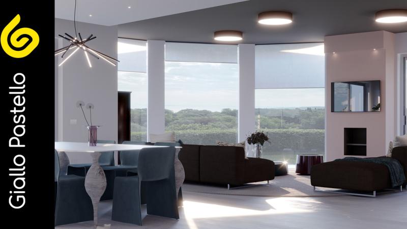 Luce, Vista e Design: il nuovo volto di un living sul Lago di Garda