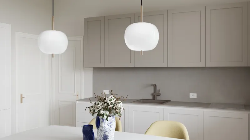 Armonie Private: rinnovo cucina Brescia - Giallo Pastello Interior Design