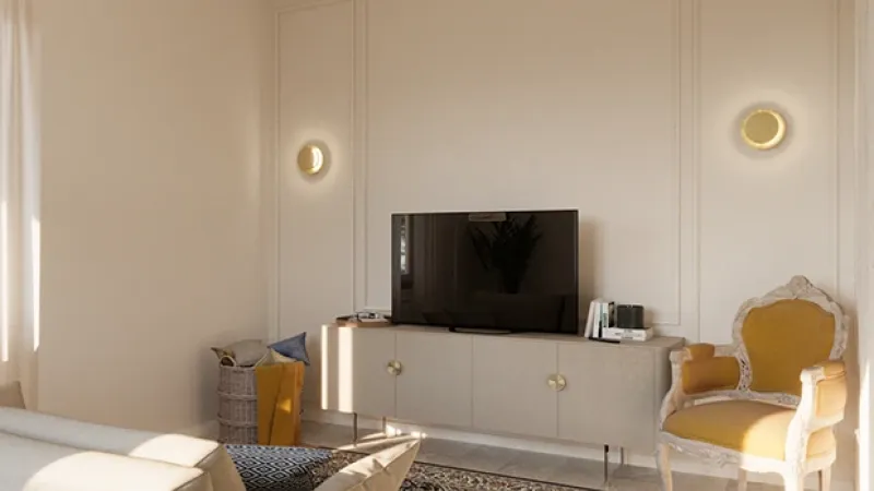 Armonie Private: rinnovo cucina Brescia - Giallo Pastello Interior Design
