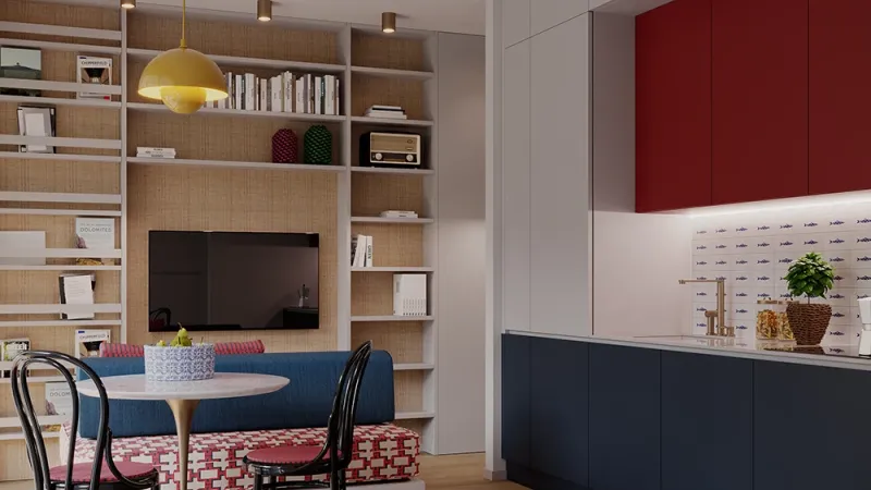 Zona Living - Un progetto a Marzamemi: Restyling Appartamento - Giallo Pastello Interior Design