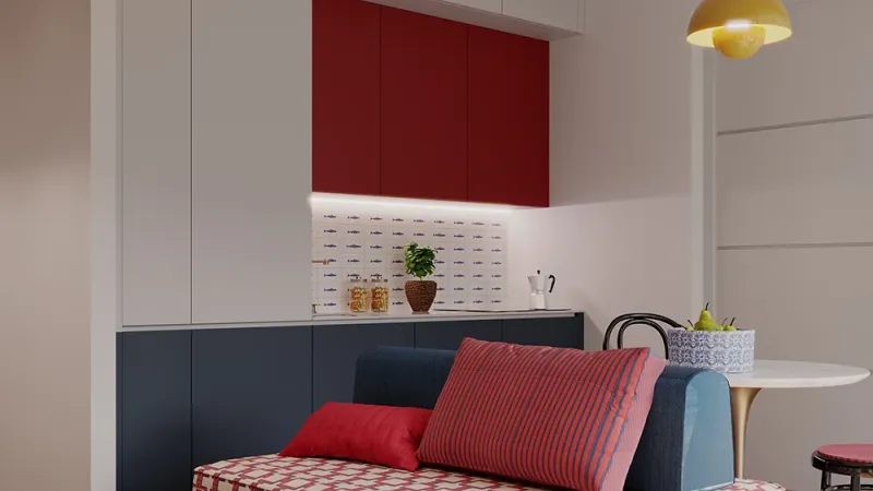 Zona Living - Un progetto a Marzamemi: Restyling Appartamento - Giallo Pastello Interior Design