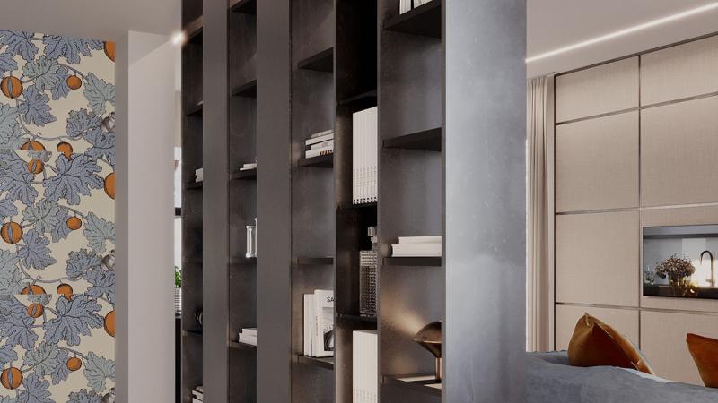 Restyling con vista sul Lago di Como - Zona living