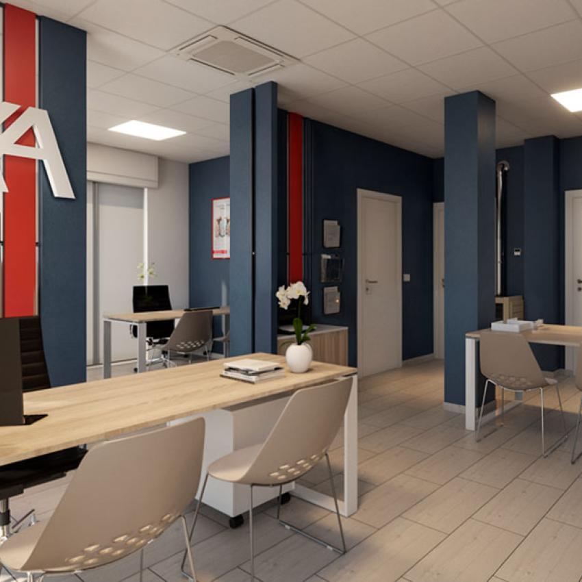 Arredo ufficio AXA