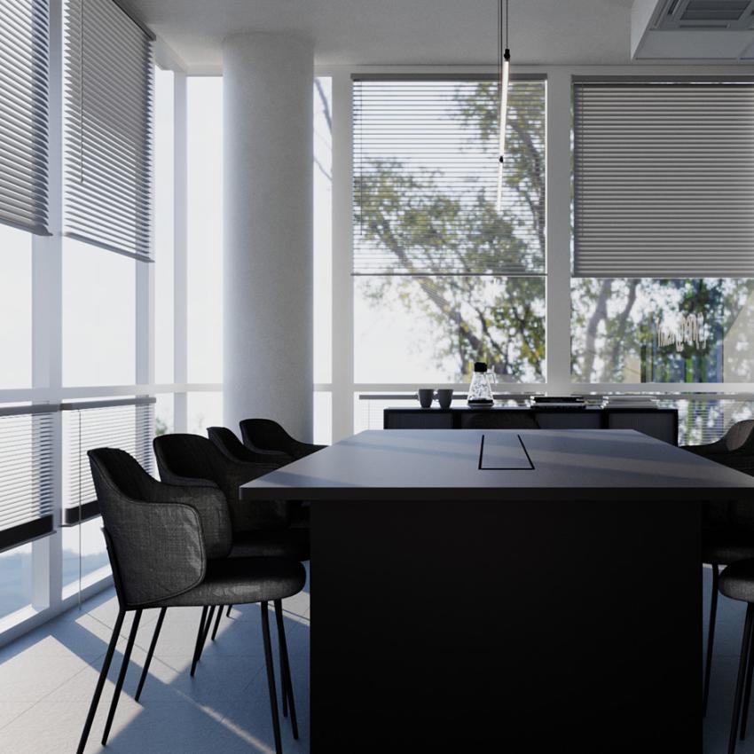 Progetto di Interior Design per Ufficio Personale: Minimalismo e Funzionalità